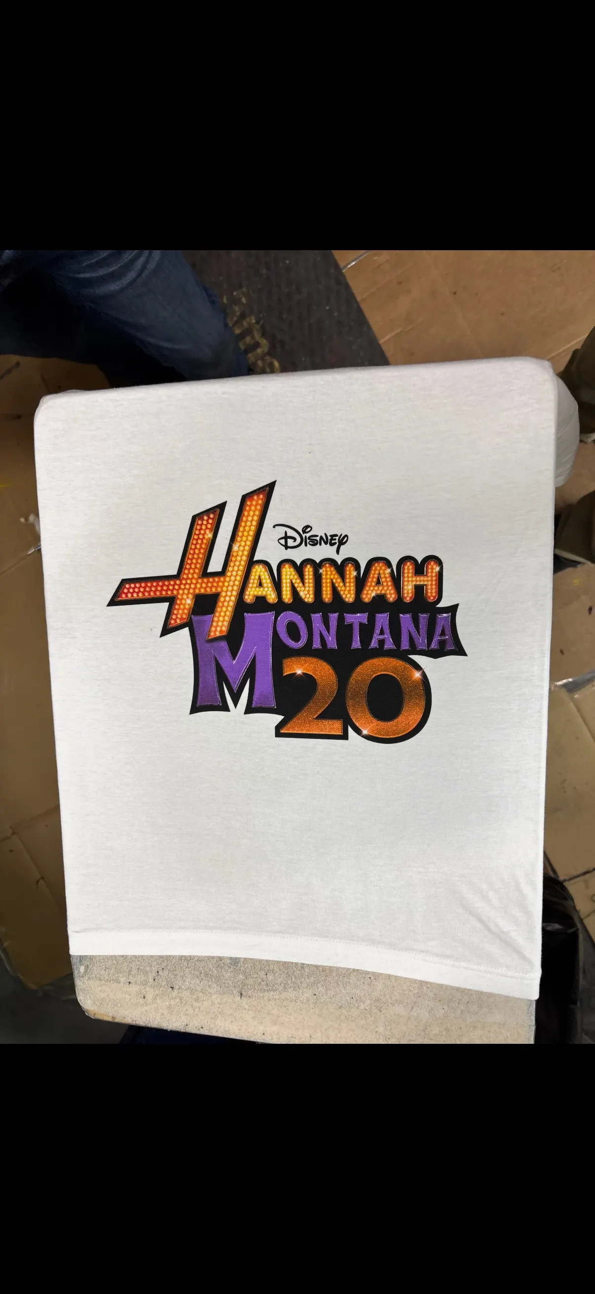 Hannah Montana 20th anniversary tee